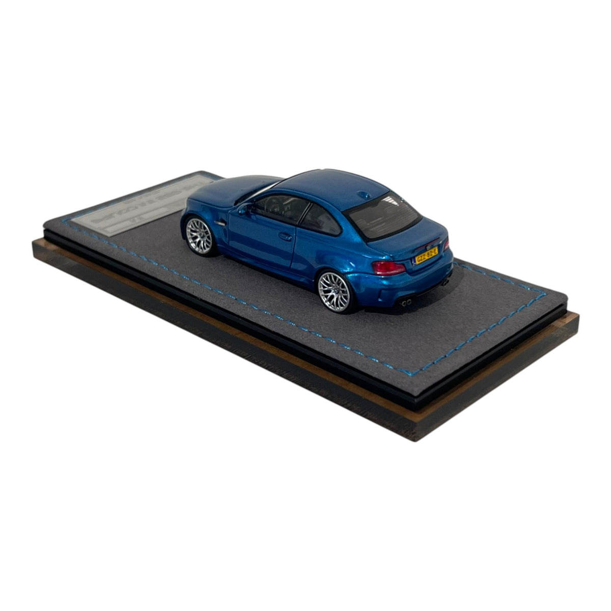 Mortal Diecast - BMW M1 Coupe (E82), metallic blue - MO64-M1C-BLU
