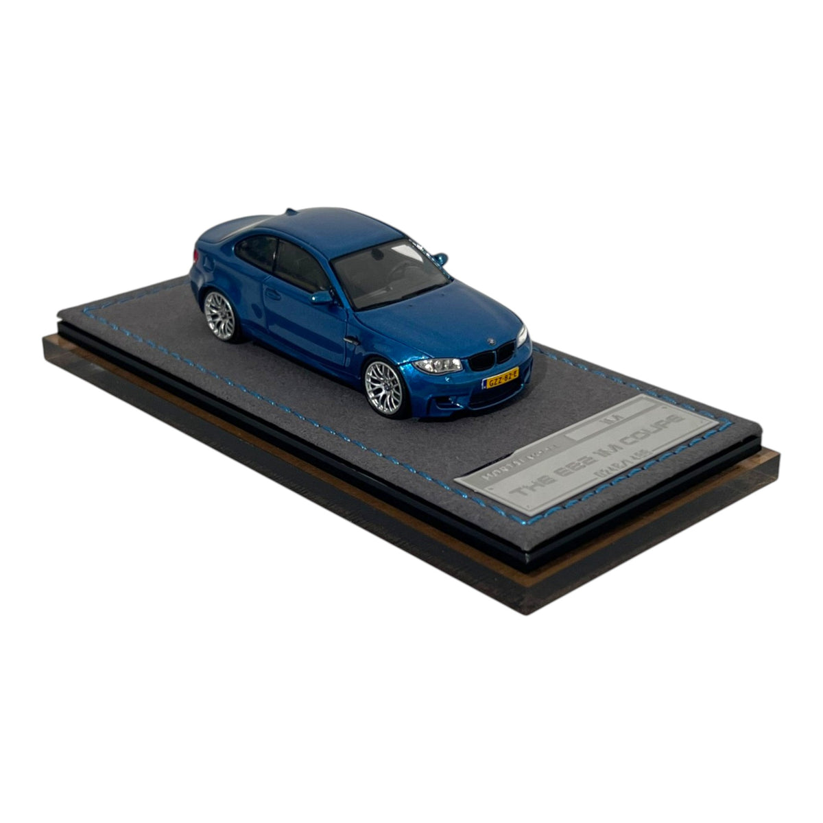 Mortal Diecast - BMW M1 Coupe (E82), metallic blue - MO64-M1C-BLU