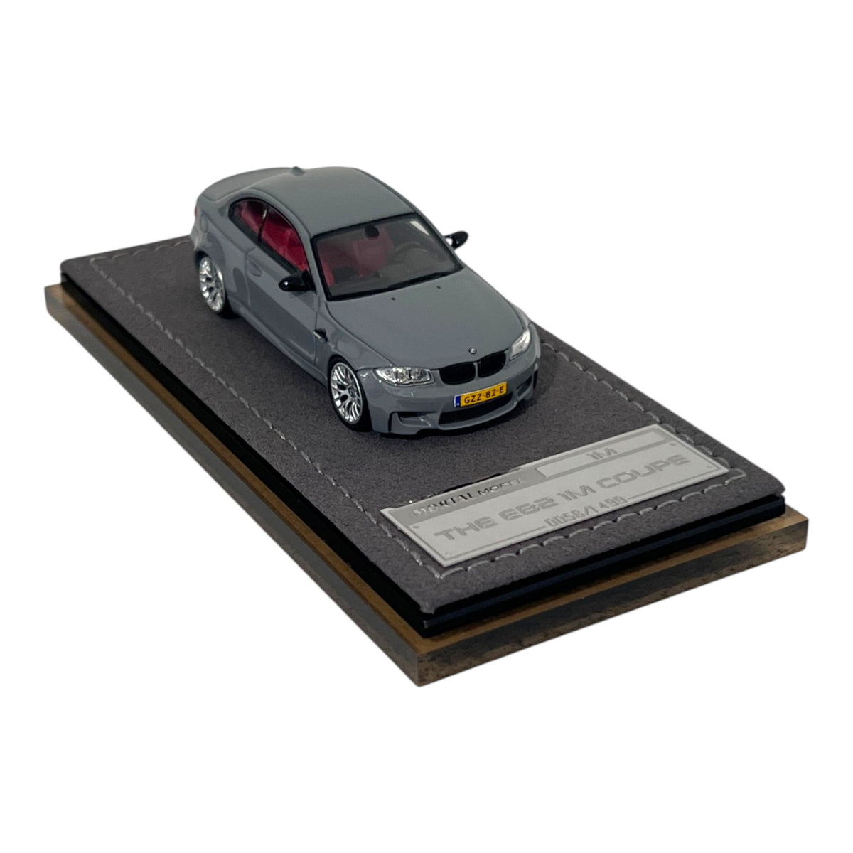 Mortal Diecast - BMW M1 Coupe (E82), grey - MO64-M1C-GRY
