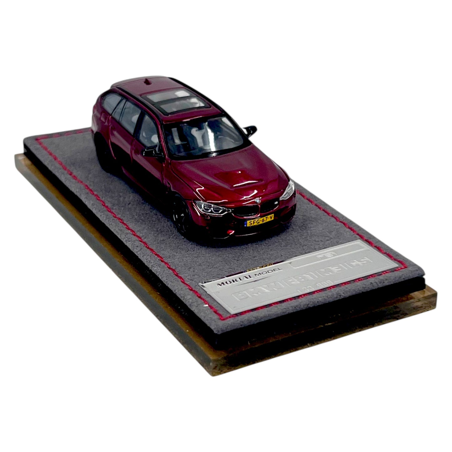Mortal Diecast - BMW M3 F81 CS Touring, red - MO64-M3CS-RED
