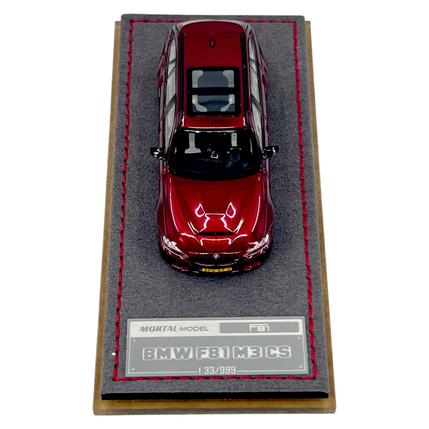 Mortal Diecast - BMW M3 F81 CS Touring, red - MO64-M3CS-RED