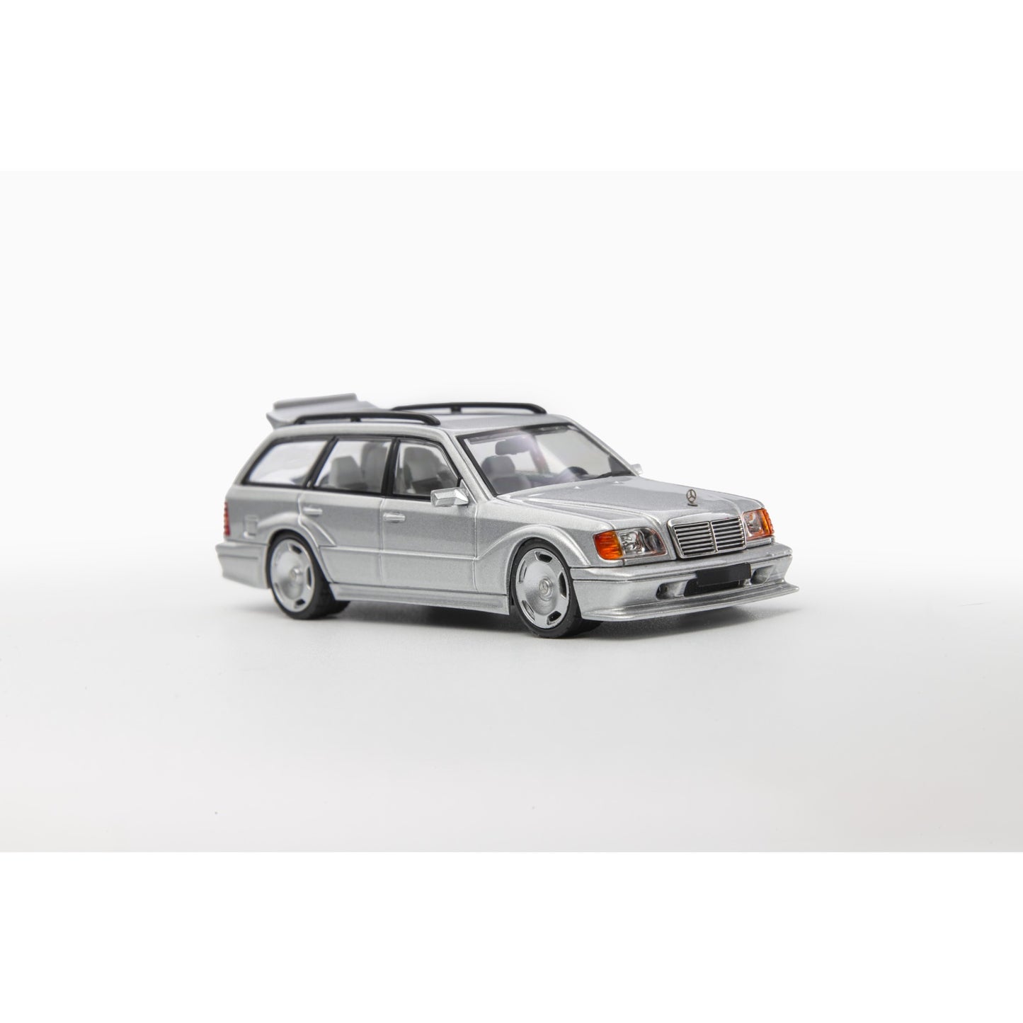 Mortal Diecast - Pre-Order - Mercedes-Benz S124 Wagon, silver - MO64-S124T-SIL
