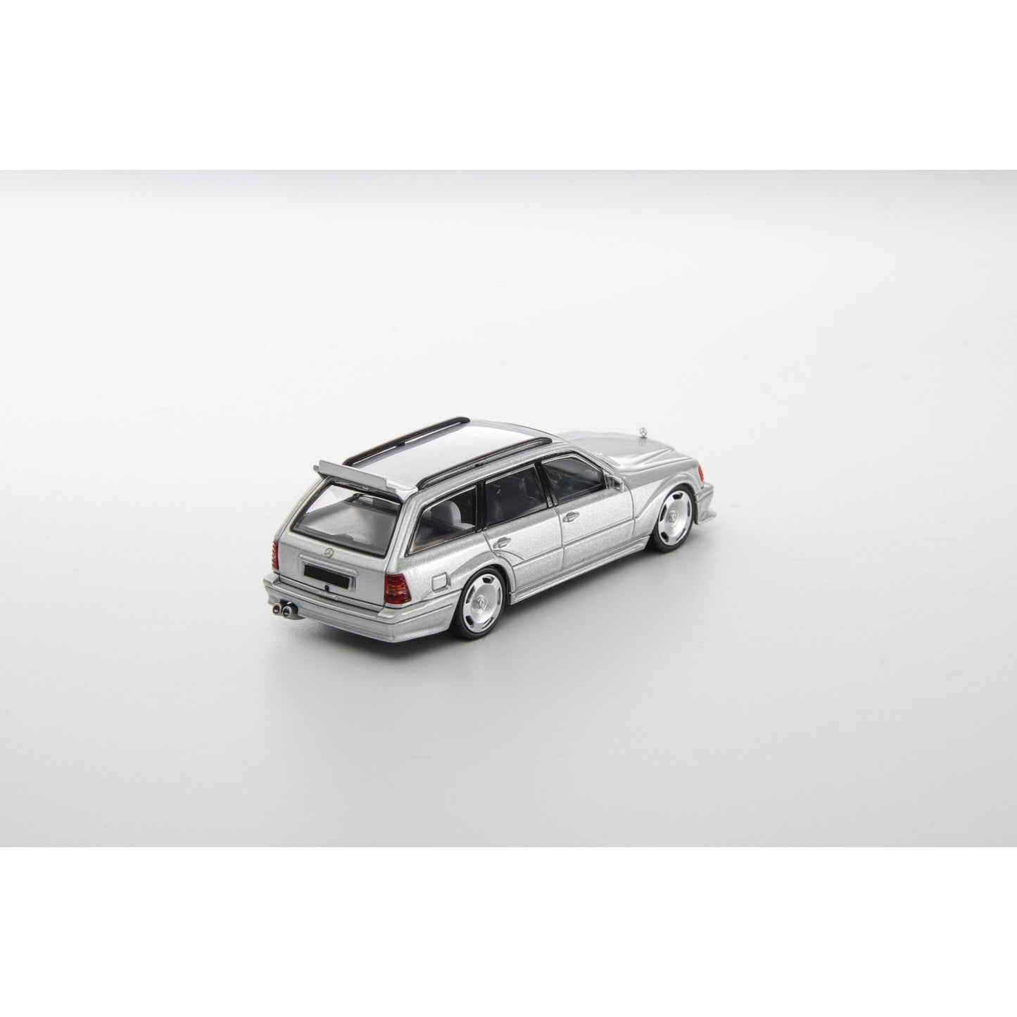 Mortal Diecast - Pre-Order - Mercedes-Benz S124 Wagon, silver - MO64-S124T-SIL