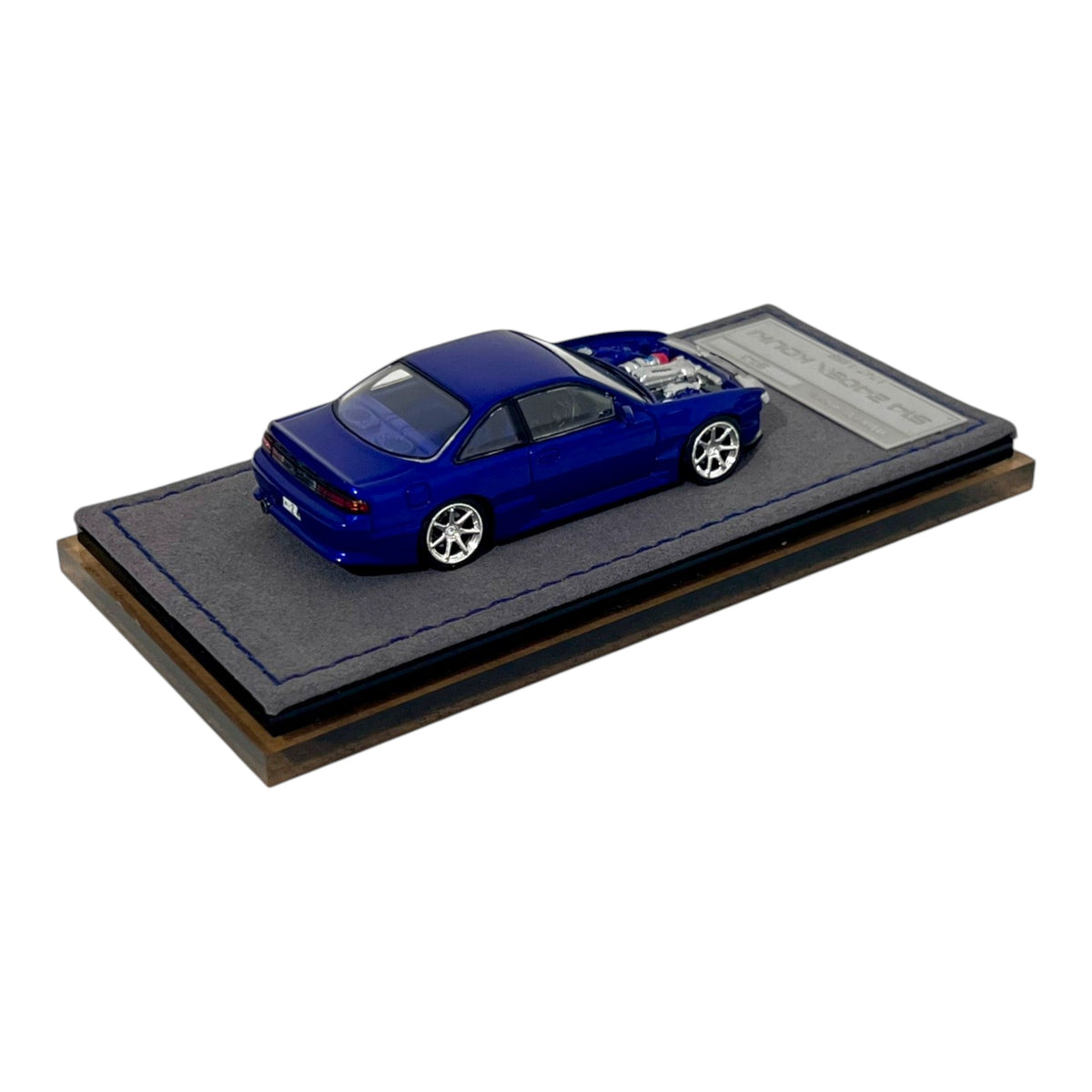 Mortal Diecast - Ridge S14 240SX Kouki, Midnight Blue - MO64-S14-KOUKI-BLU