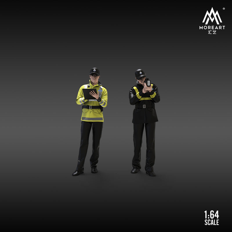 MoreArt - Pre-Order - Traffic Police Speed Figure Set, mit Zubehör - Resin - MO642033