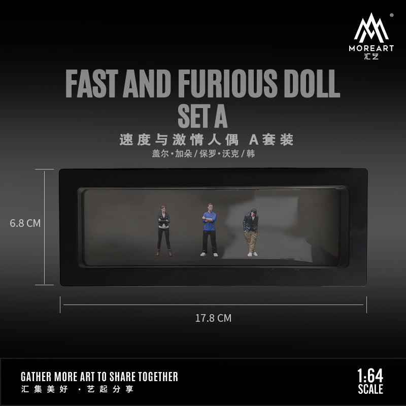 MoreArt - Pre-Order - Speed and Passion Doll Figure Set A - Resin - MO642052