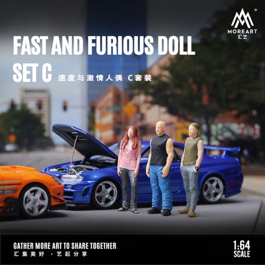 MoreArt - Pre-Order - Fast & Furious Figuren Set - MO642072
