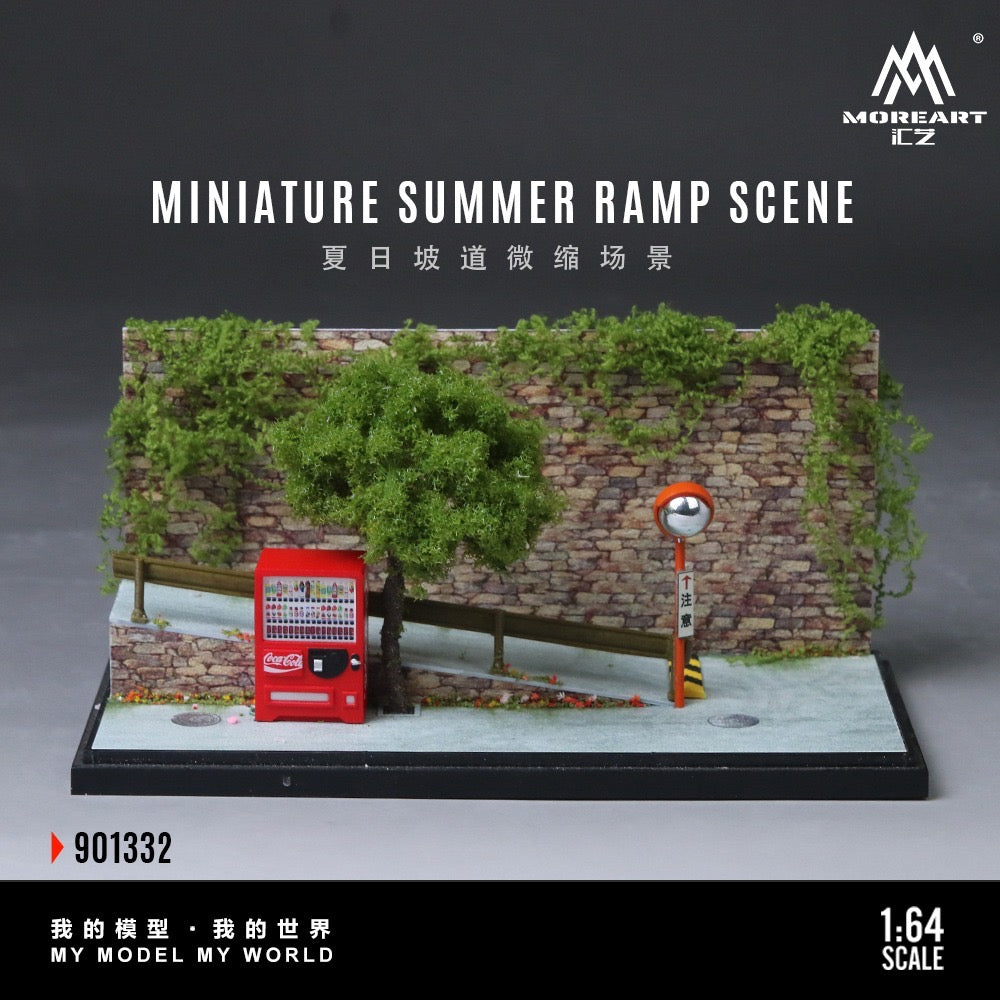 MoreArt - Pre-Order - Miniature Summer Ramp Scene - MO901332