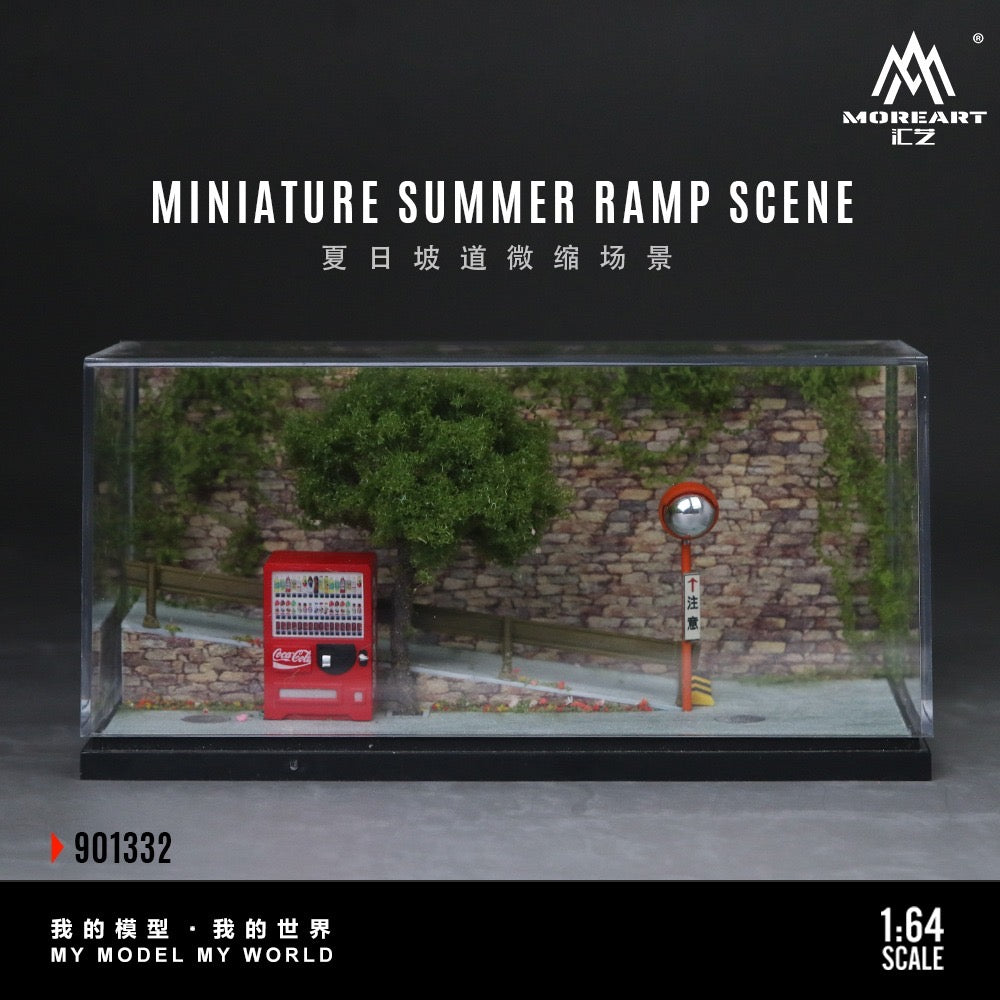 MoreArt - Pre-Order - Miniature Summer Ramp Scene - MO901332