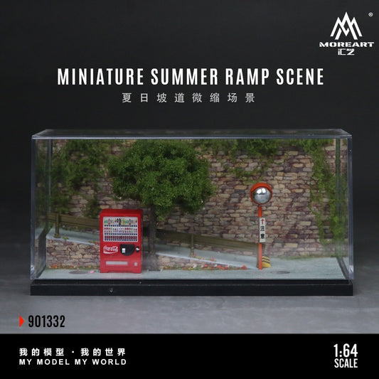MoreArt - Pre-Order - Miniature Summer Ramp Scene - MO901332