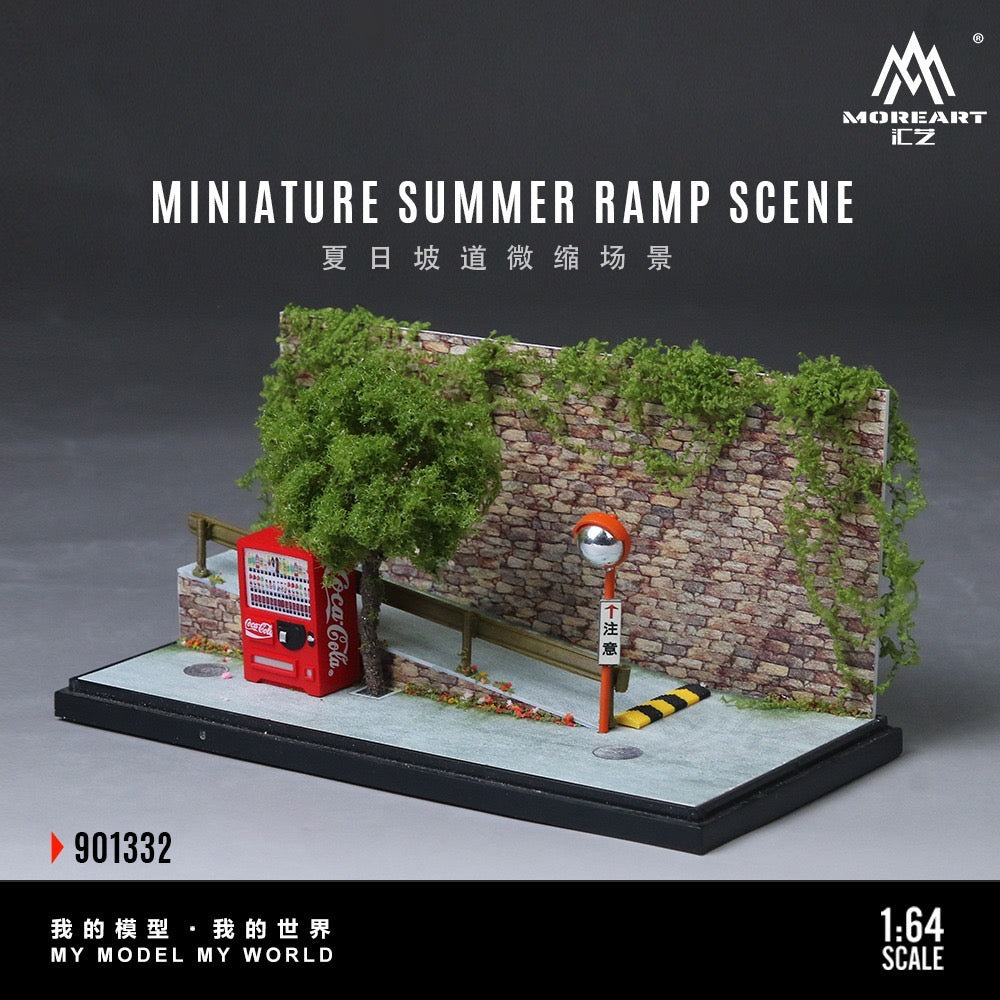 MoreArt - Pre-Order - Miniature Summer Ramp Scene - MO901332