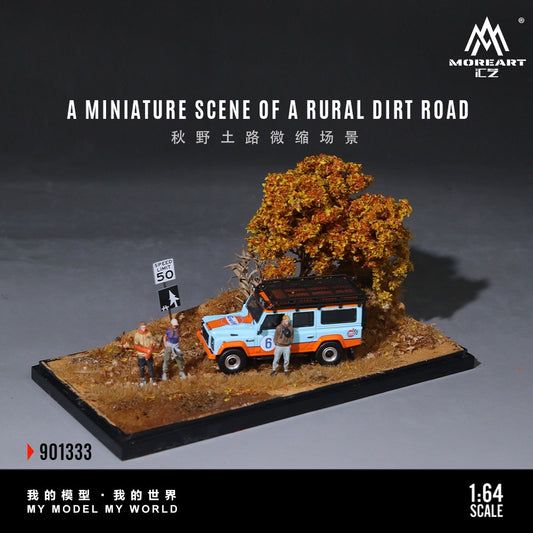 Pre-Order bis 24.03.2026 - MoreArt - Dirt Road Miniature Scene Diorama - MO901333