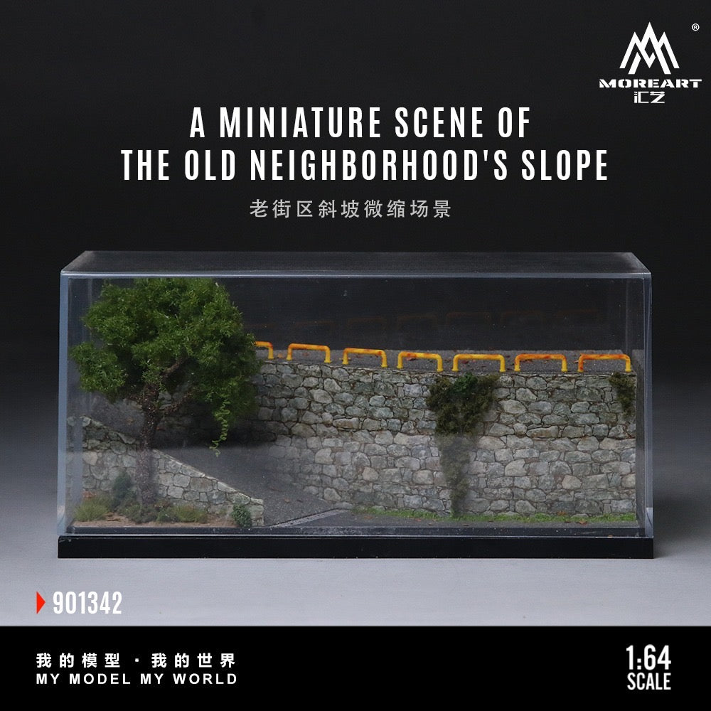 MoreArt - Pre-Order - Old Neighborhoods Slope Scene Diorama - MO901342
