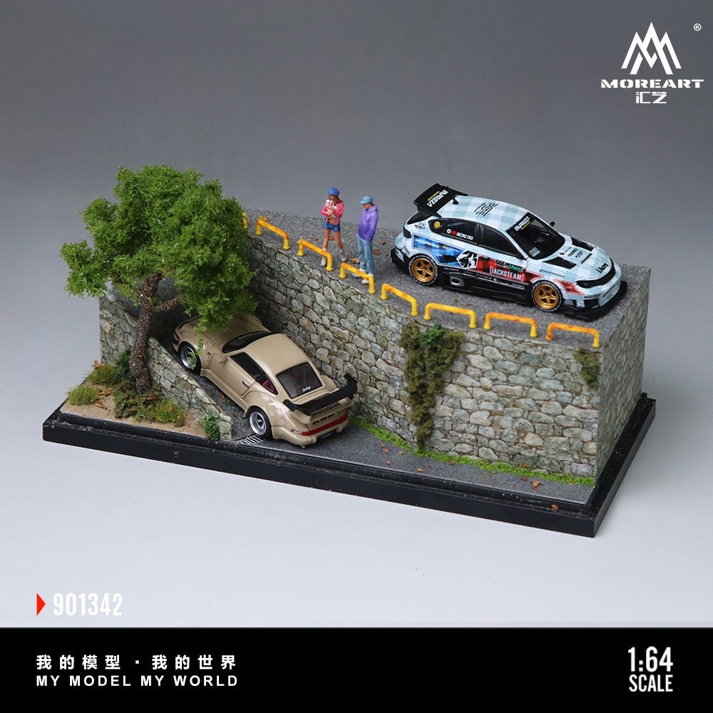 MoreArt - Pre-Order - Old Neighborhoods Slope Scene Diorama - MO901342