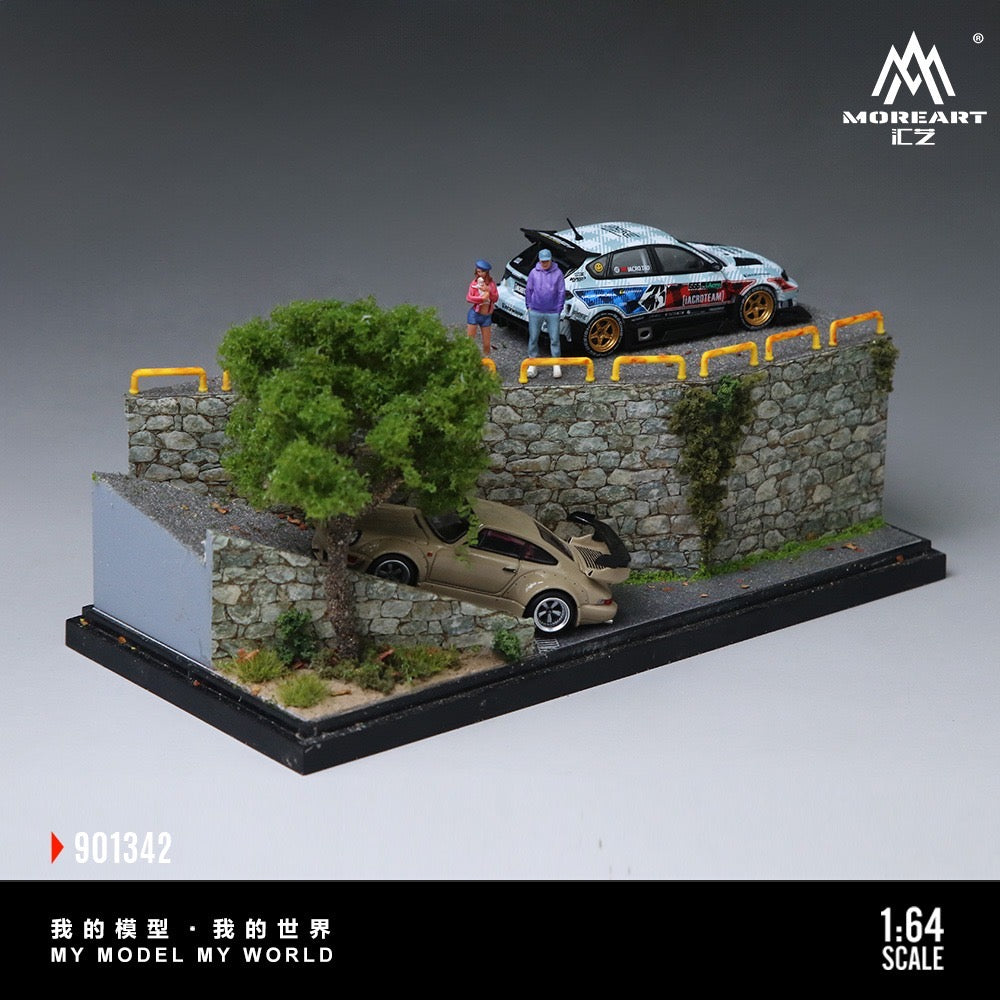 MoreArt - Pre-Order - Old Neighborhoods Slope Scene Diorama - MO901342