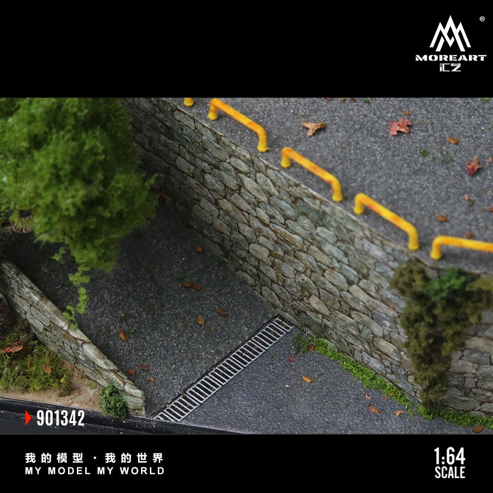 MoreArt - Pre-Order - Old Neighborhoods Slope Scene Diorama - MO901342