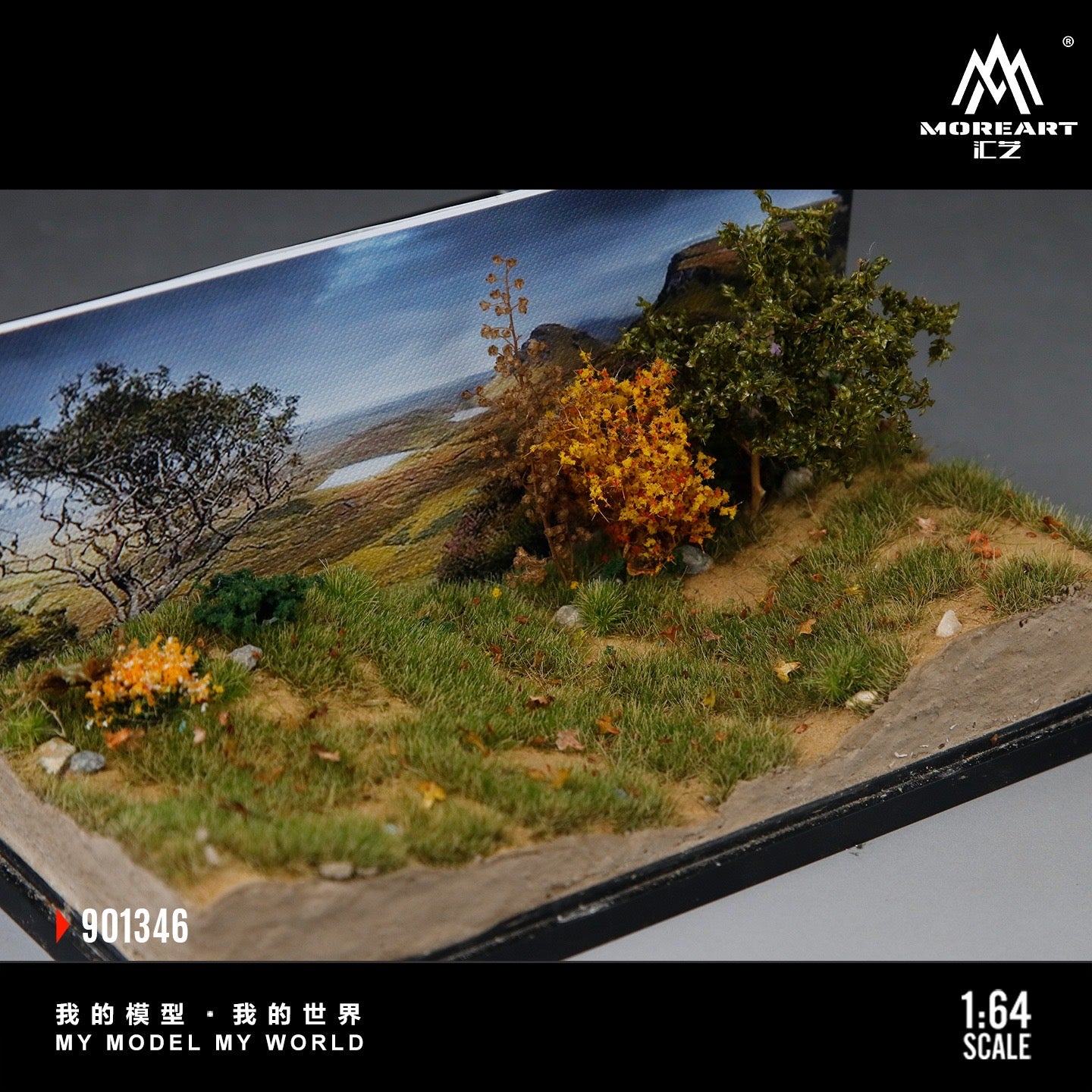 MoreArt - Pre-Order - Mountain Off Road Miniature Scene Diorama - MO901346