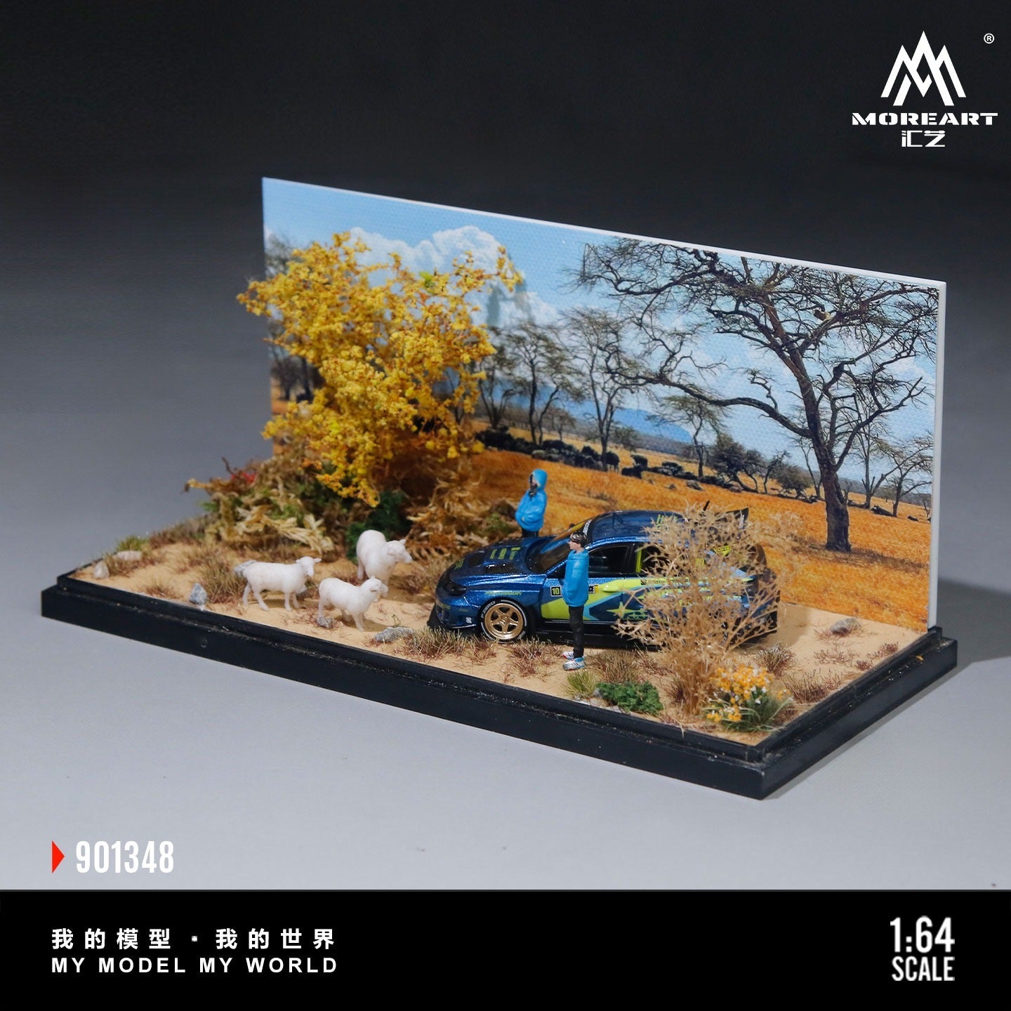 MoreArt - Pre-Order - Grassland Pasture Miniatur Diorama - MO301348