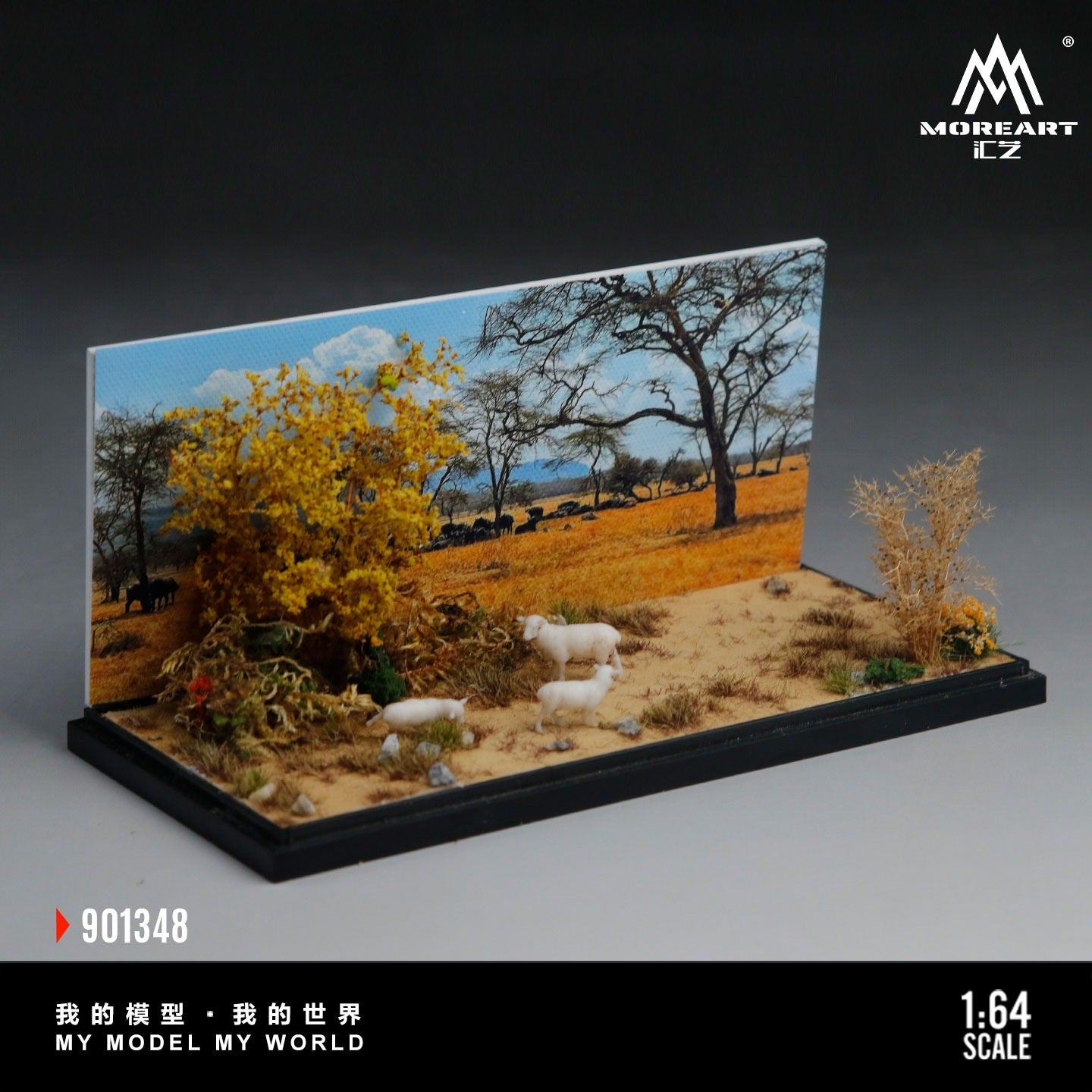 MoreArt - Pre-Order - Grassland Pasture Miniatur Diorama - MO301348
