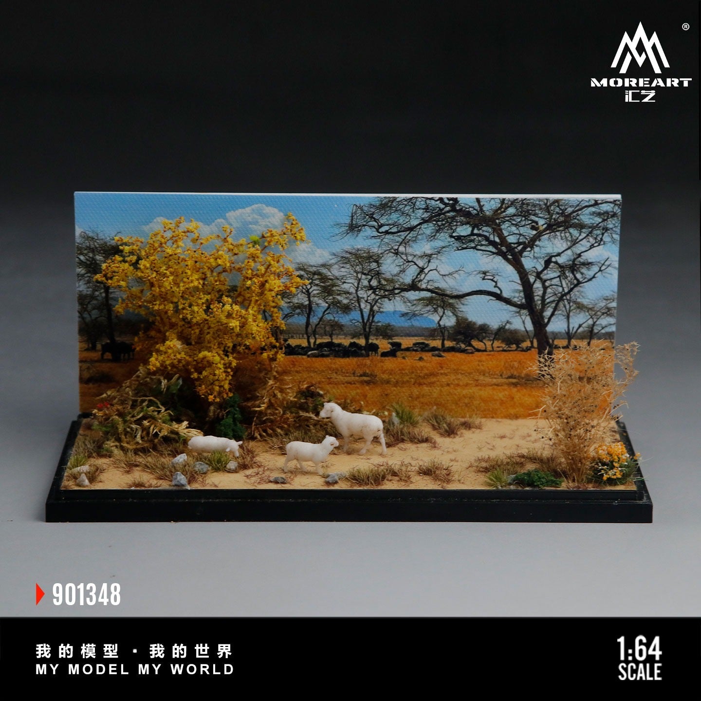 MoreArt - Pre-Order - Grassland Pasture Miniatur Diorama - MO301348