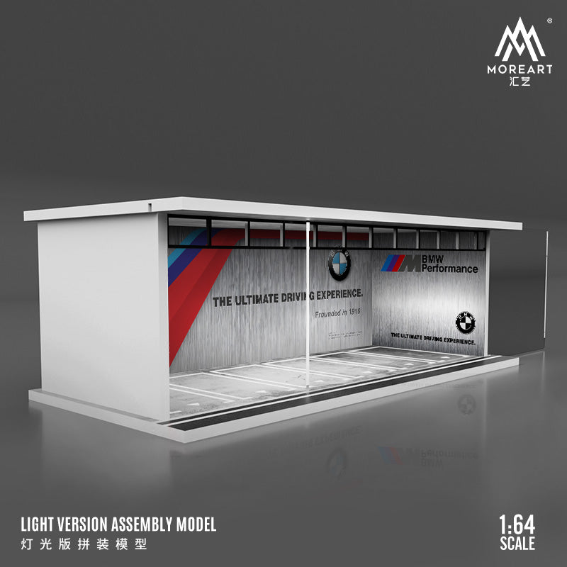 MoreArt - BMW M Parking Garage Diorama with Lights - MO914030