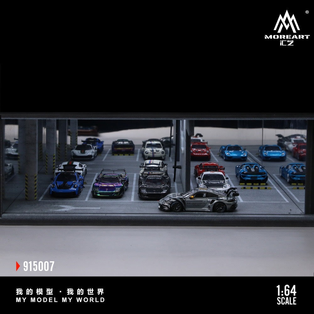 MoreArt - Pre-Order - Underground Parking Garage Series Diorama - mit Beleuchtung - MO915007