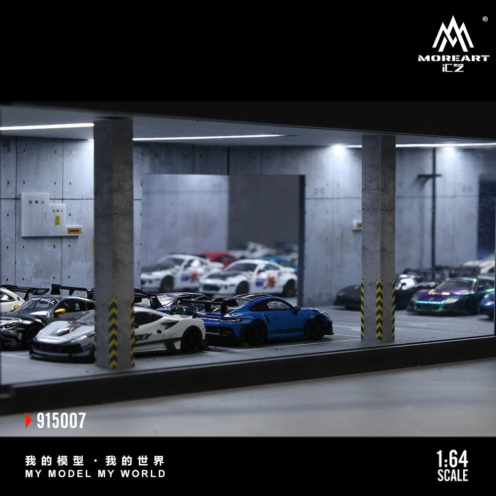MoreArt - Pre-Order - Underground Parking Garage Series Diorama - mit Beleuchtung - MO915007
