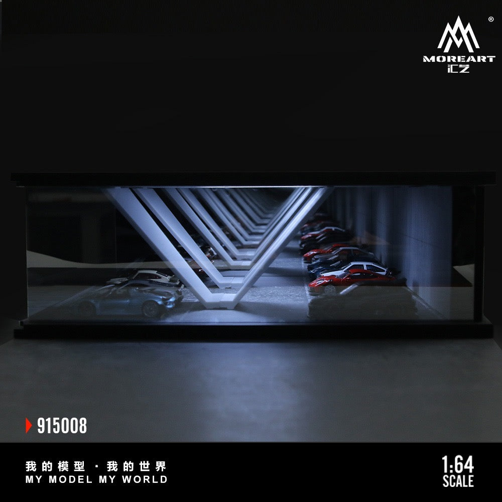 MoreArt - Pre-Order - Underground Parking Garage Series Diorama 08 - mit Beleuchtung - MO915008