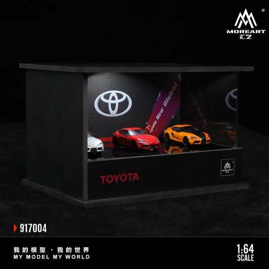 MoreArt Pre-Order - Toyota Turntable Exhibition Hall - Diorama mit Beleuchtung - MO917004