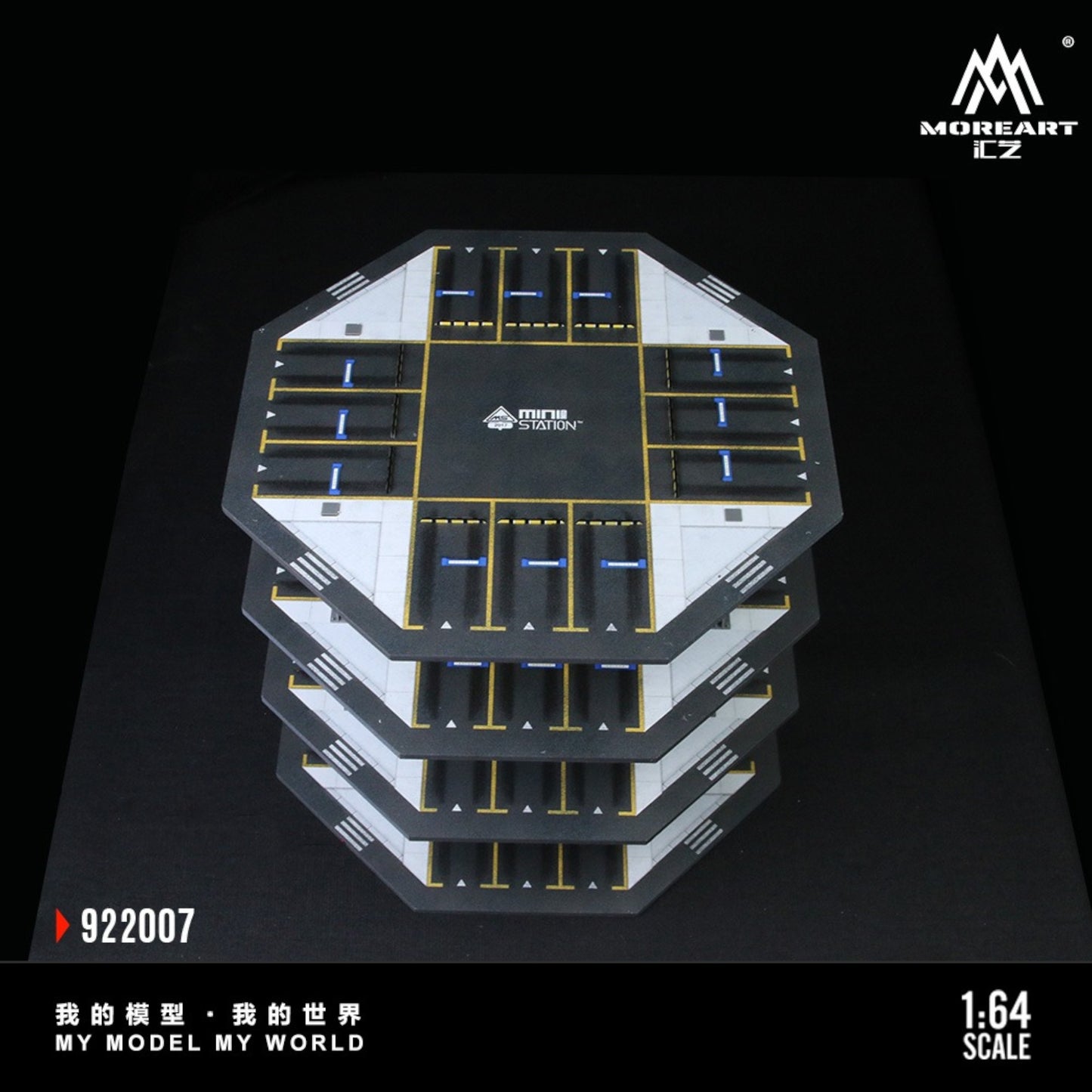 MoreArt - Octagonal Tower Parking Garage - MO922007