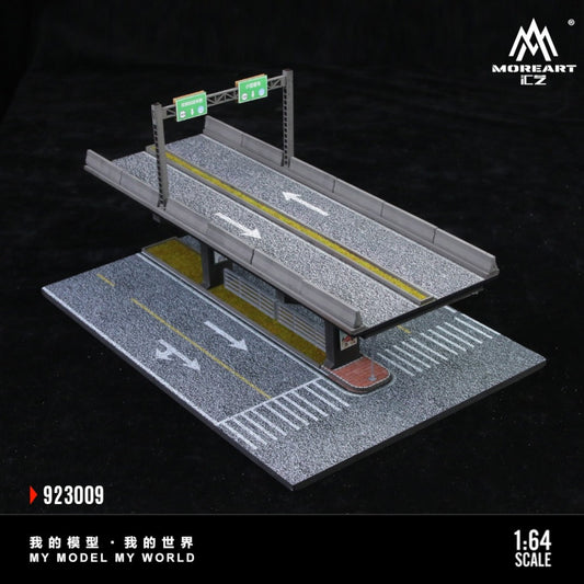 Pre-Order bis 26.08.2025 - MoreArt - Steel Frame Structure Series Parking Scene Diorama - MO923009