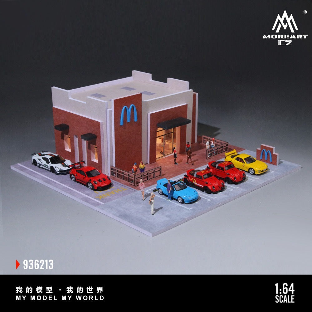 MoreArt - Pre-Order - McDonald's Scene in Sedona, Arizona Diorama - MO936213