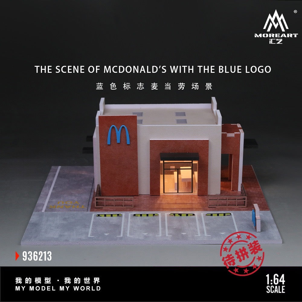 MoreArt - Pre-Order - McDonald's Scene in Sedona, Arizona Diorama - MO936213