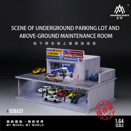 MoreArt - Pre-Order - Underground Parking Lot mit Beleuchtung - MO936432