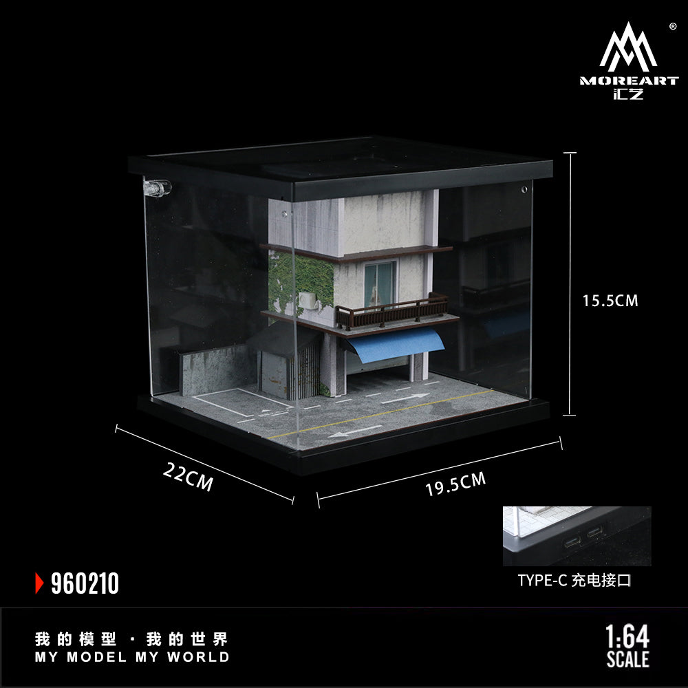 MoreArt - Street Scene Assembly Series 10 Diorama - mit Beleuchtung - MO960210