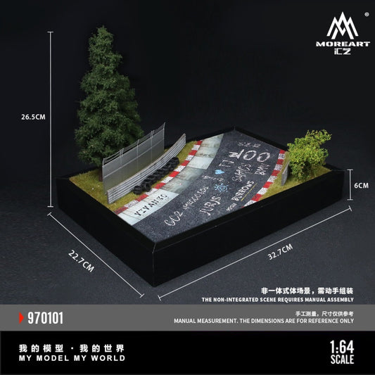 MoreArt - Pre-Order -  Nürburgring Circuit 01 Edition Diorama - MO970101