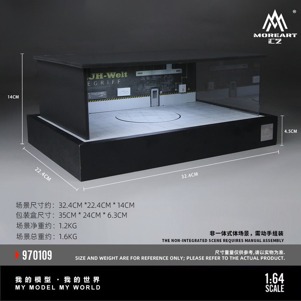MoreArt - Pre-Order - RWB Turntable Scene Diorama - MO970109