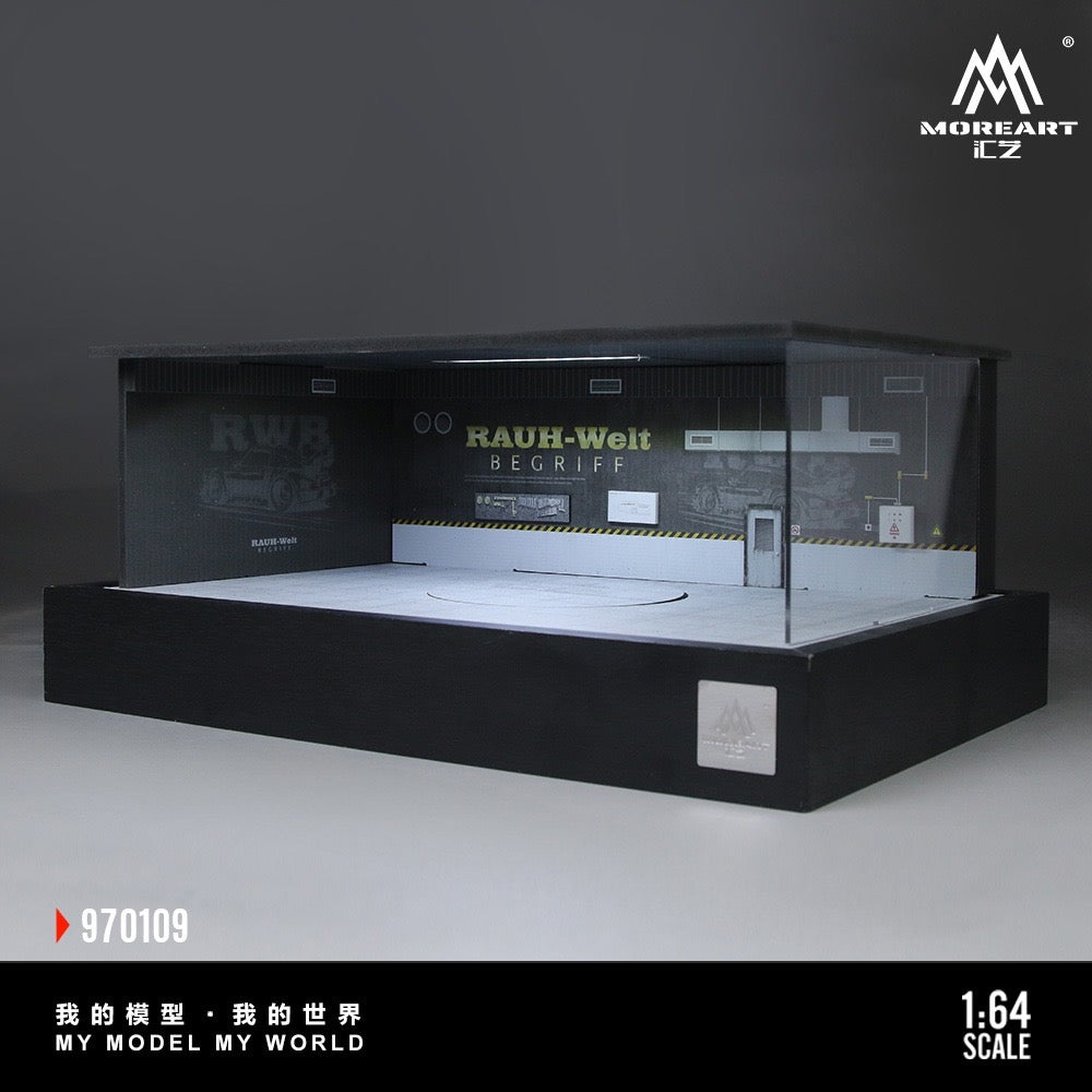 MoreArt - Pre-Order - RWB Turntable Scene Diorama - MO970109