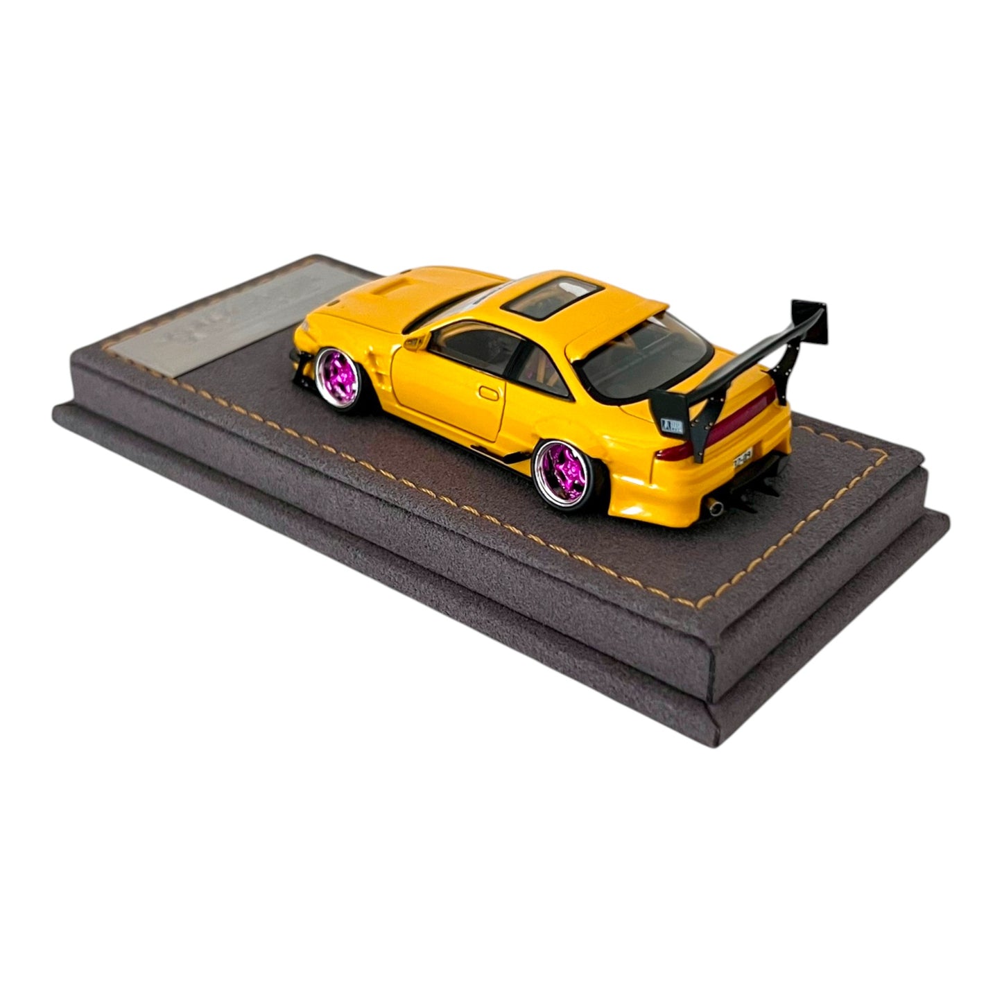 Mortal Diecast - Nissan Silvia S14 GT-Spec LV1JSEIJI Ookawara, Yellow - HEC2026 Event Edition