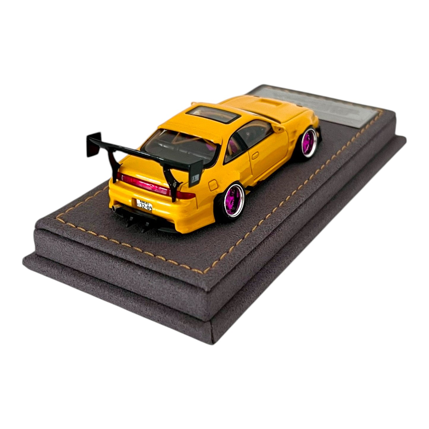 Mortal Diecast - Nissan Silvia S14 GT-Spec LV1JSEIJI Ookawara, Yellow - HEC2026 Event Edition