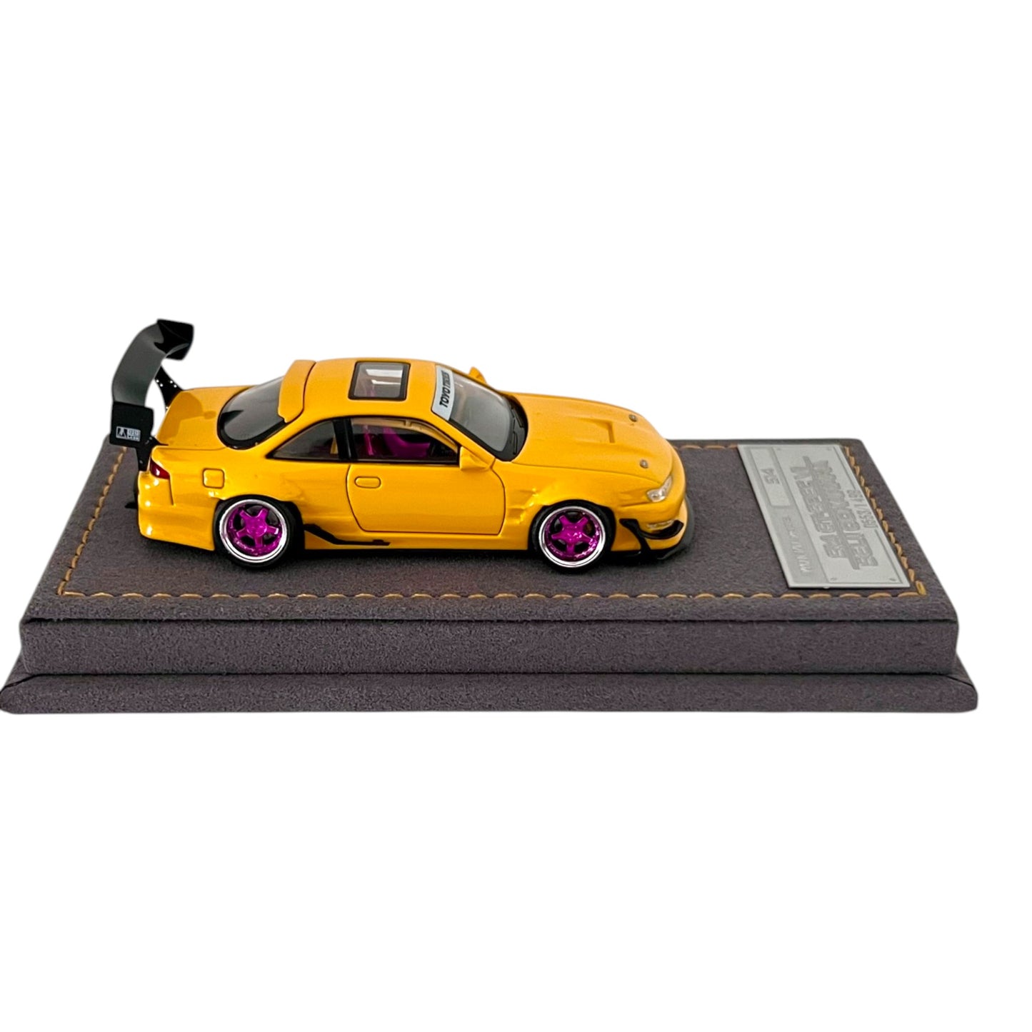 Mortal Diecast - Nissan Silvia S14 GT-Spec LV1JSEIJI Ookawara, Yellow - HEC2026 Event Edition