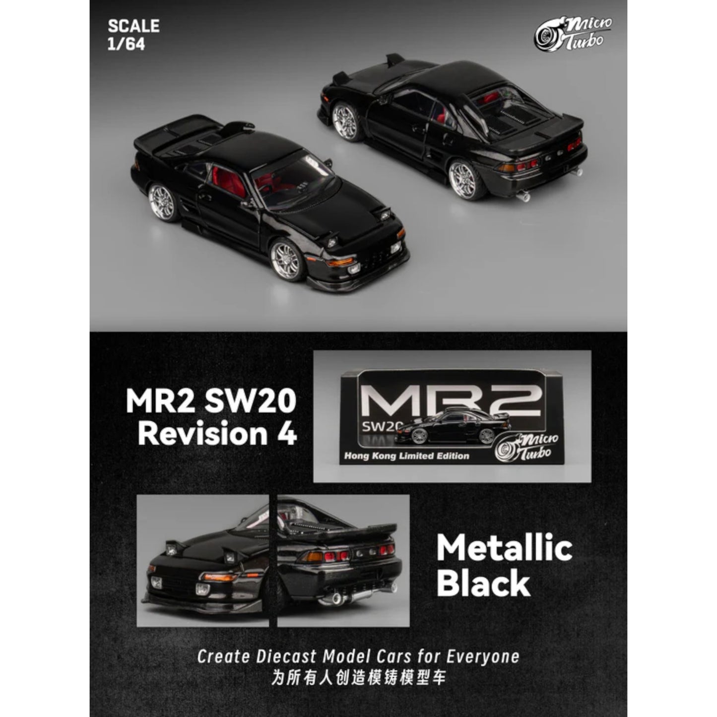 MicroTurbo - Custom MR2 HongKong - Limited Edition 2024 - MT6402C1