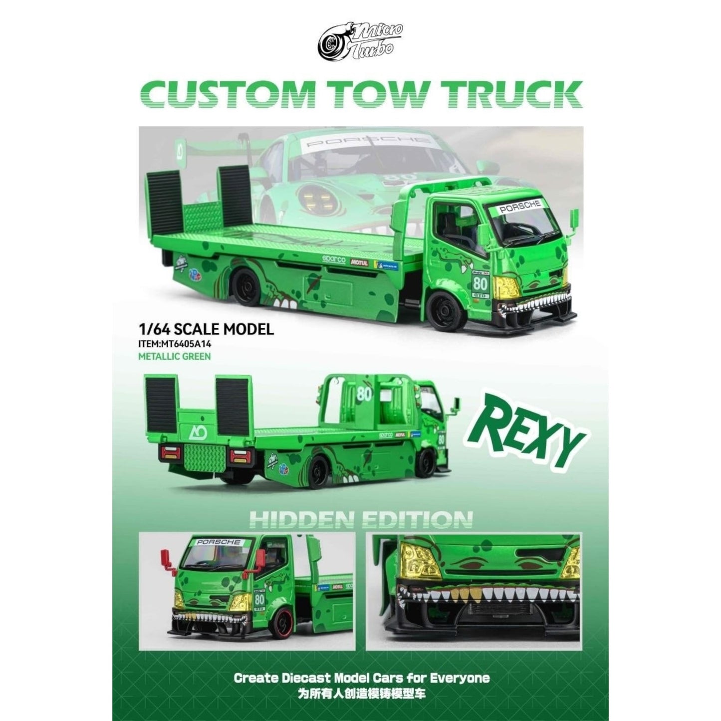 MicroTurbo - Pre-Order - Rexy + Roxy Custom Hauler Set - MT6405A14 + MT6405A15