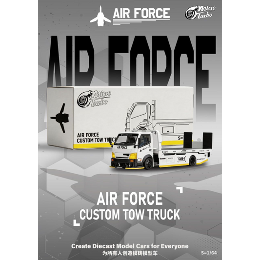 MicroTurbo - Pre-Order - Custom Tow Truck - Air Force, Combat Grey - MT6405B14
