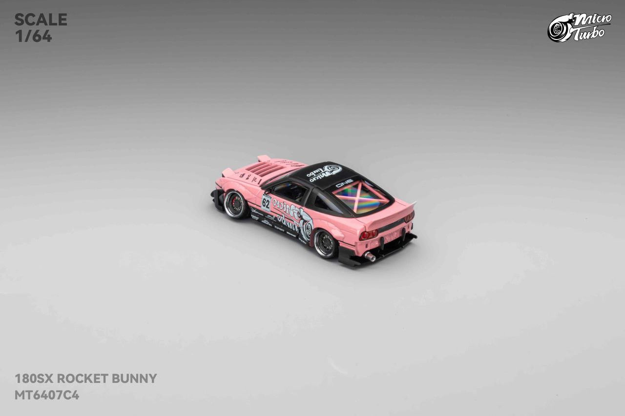MicroTurbo - Pre-Order - Simon Garage Set - Custom 180SX & Custom Hauler, pink