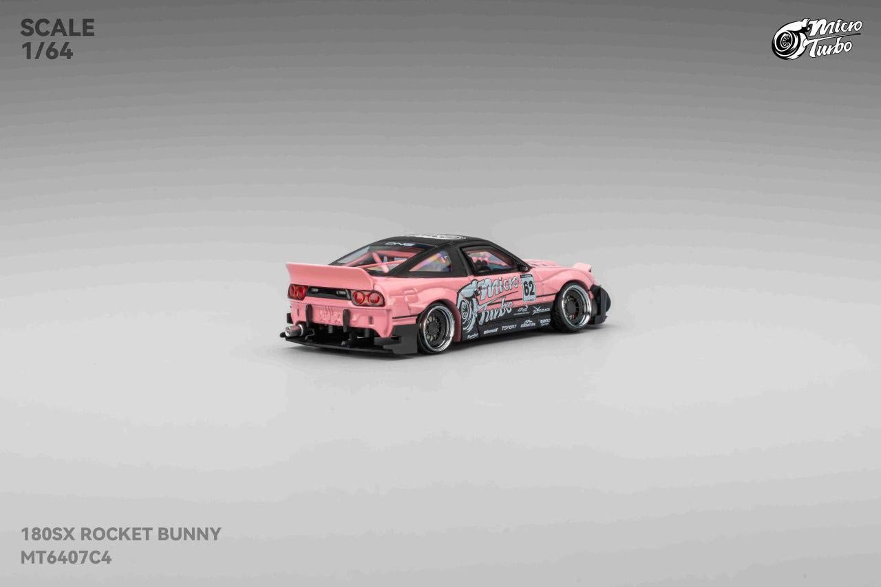 MicroTurbo - Pre-Order - Simon Garage Set - Custom 180SX & Custom Hauler, pink