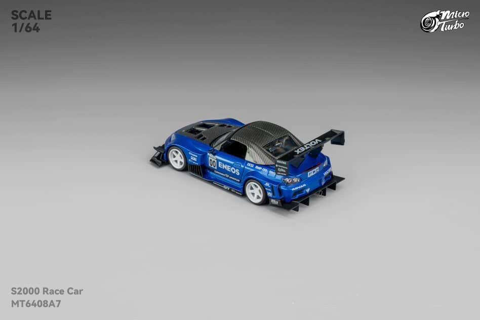 MicroTurbo - Pre-Order - Custom S2000 Racing, Candy Blue - MT6408A7