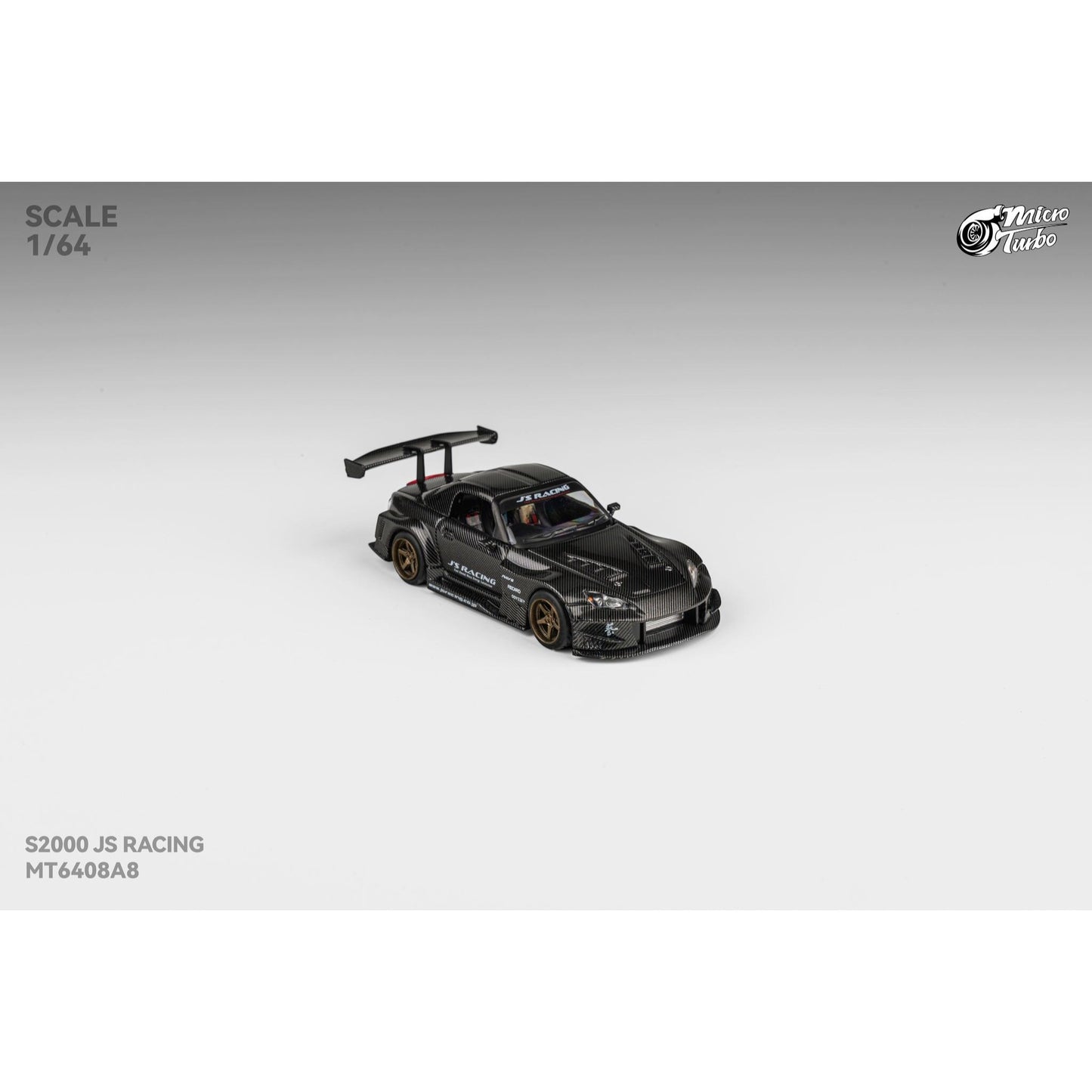 MicroTurbo - Custom S2000 Js Racing, Full Carhon, CoolCar Show 2026 Special Release - MT6408A8