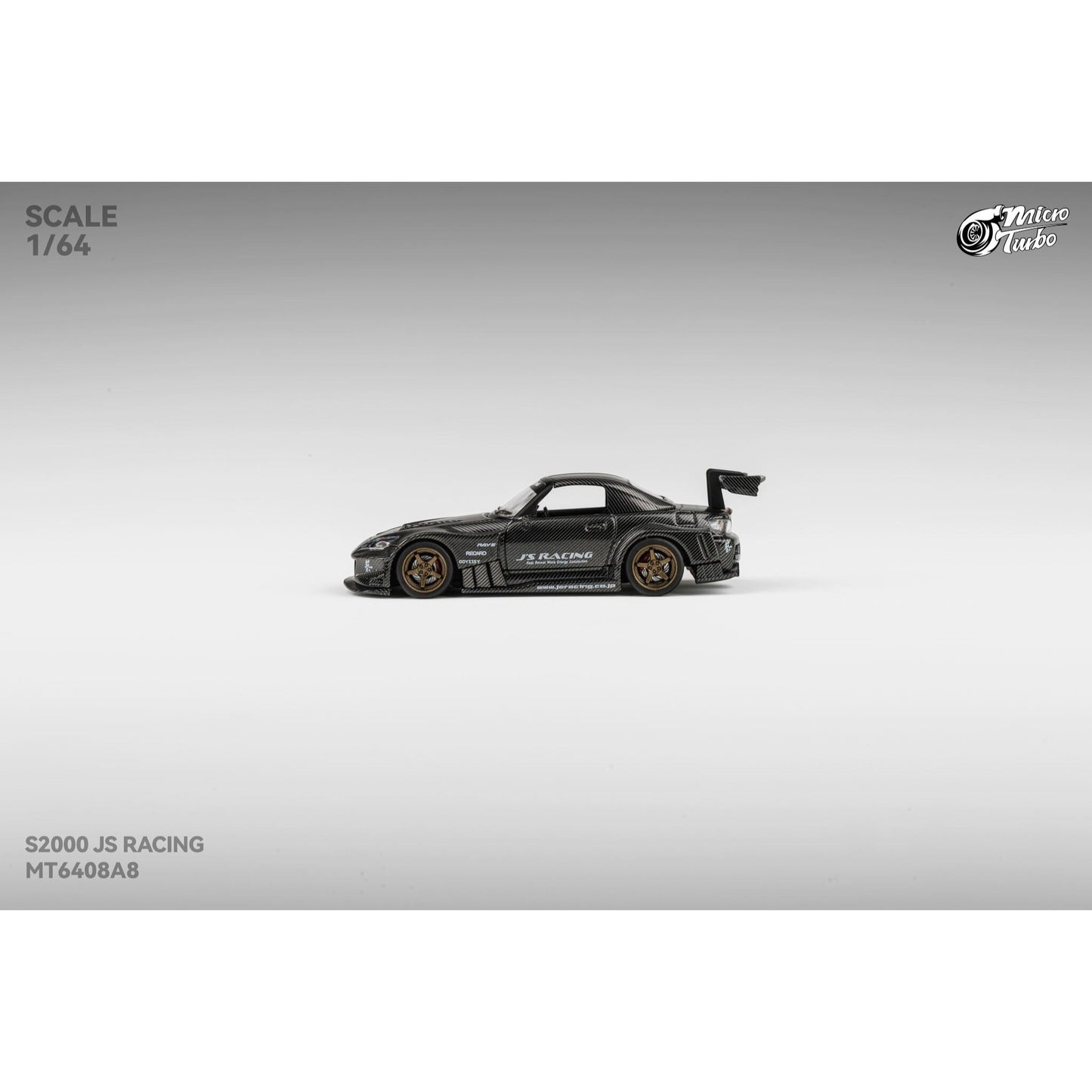 MicroTurbo - Custom S2000 Js Racing, Full Carhon, CoolCar Show 2026 Special Release - MT6408A8