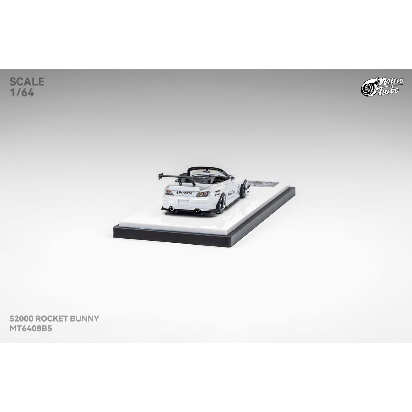 MicroTurbo - Pre-Order - Custom S2000 RB, Metallic White - MT6408B5